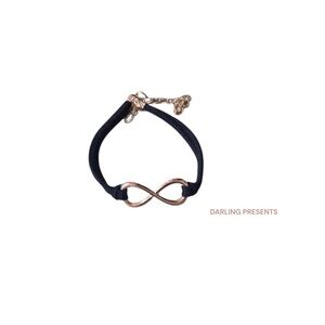 Infinity Rope Bracelet Women Color Gold & Black